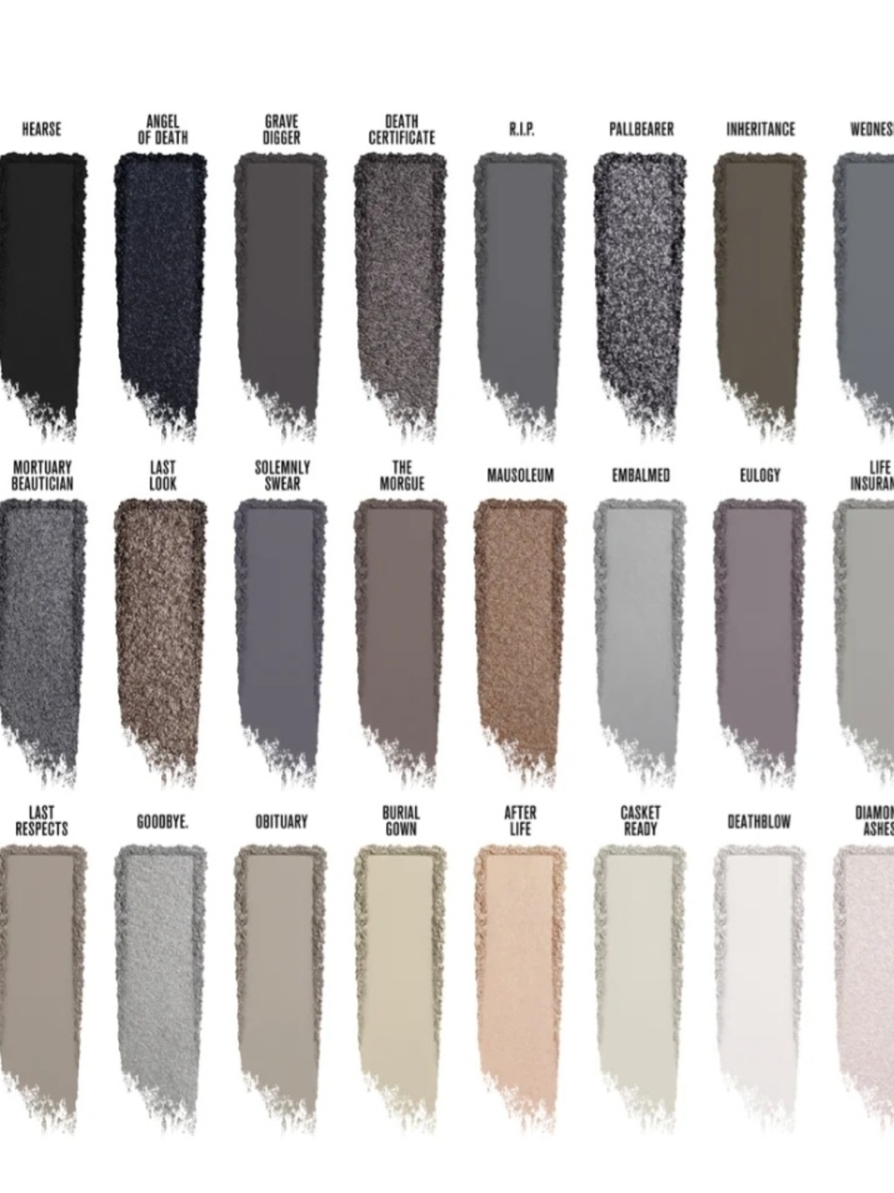 Jeffree Star Cremated Eyeshadow Palette - White Marble Packaging - Picture 13 of 16
